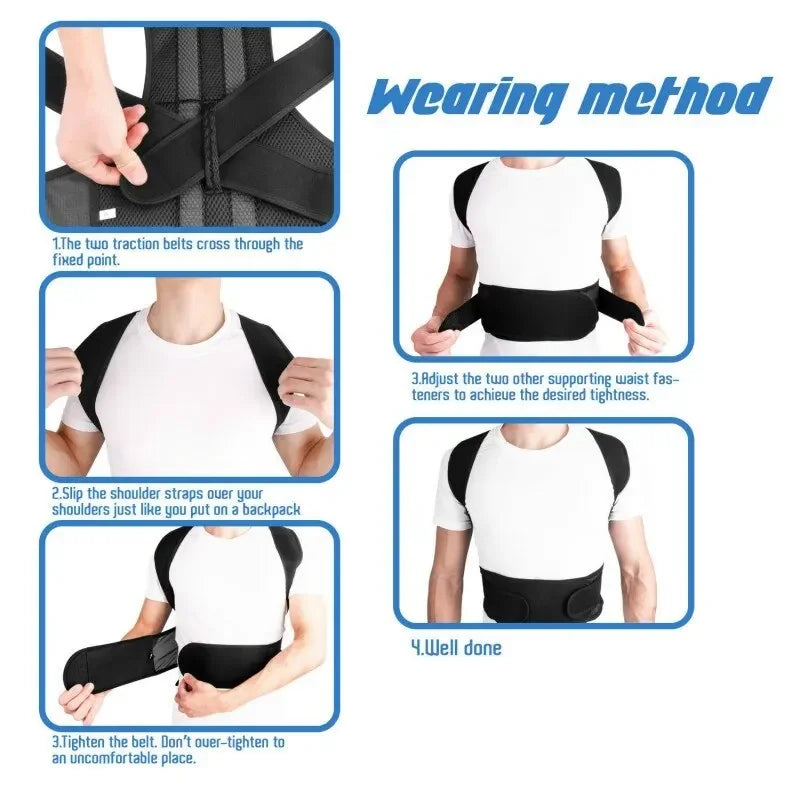 PosturaPro Back Brace Posture Corrector
