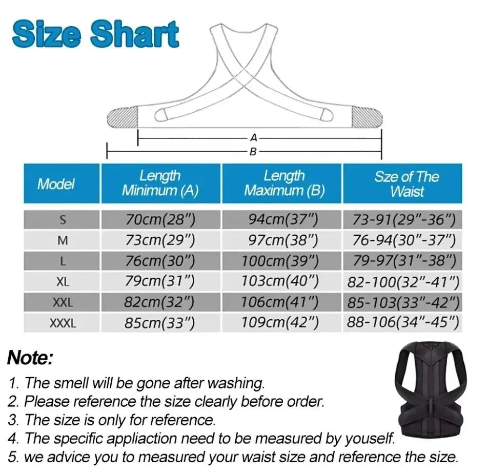 PosturaPro Back Brace Posture Corrector