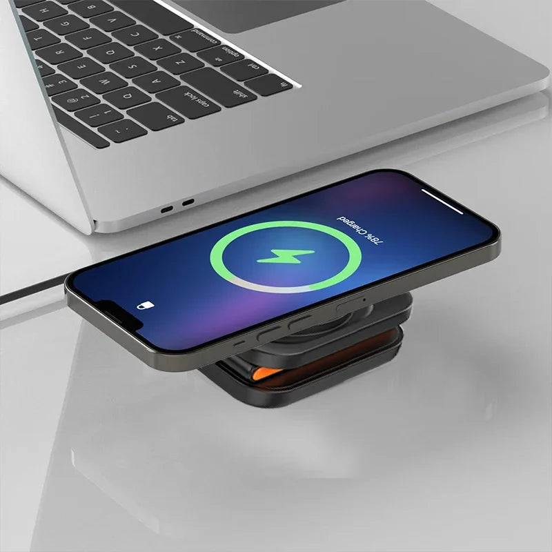 VIKEFON 30W 3 in 1 Foldable Charging Station
