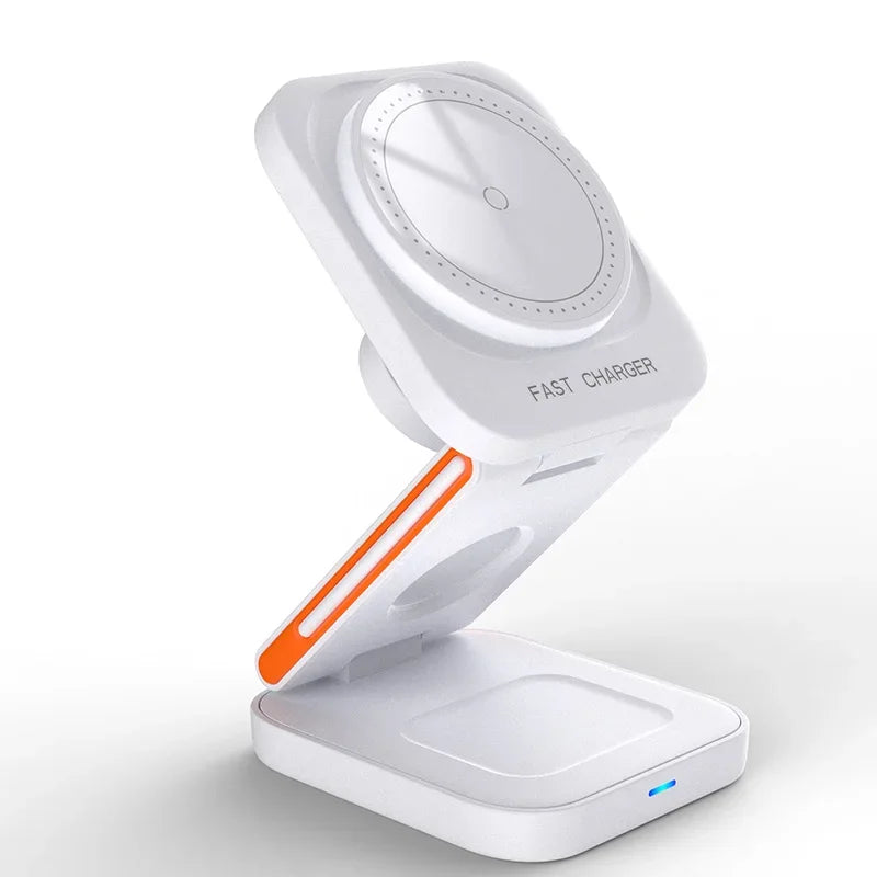 VIKEFON 30W 3 in 1 Foldable Charging Station